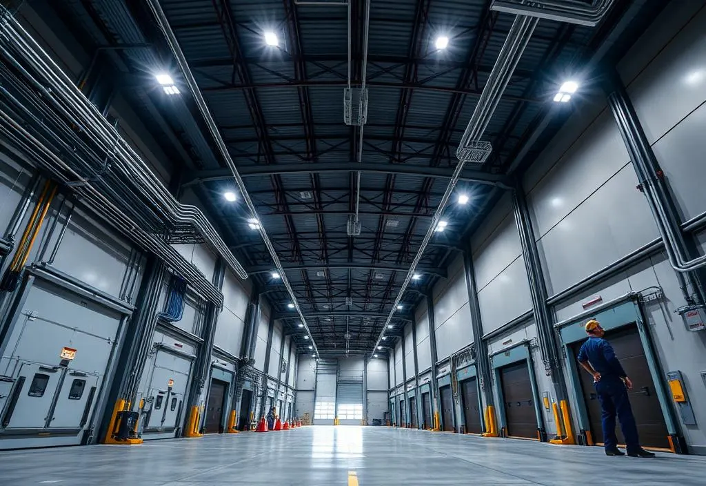 Lakewood Logistics Hub distribution center electrical install in Mesquite, TX
